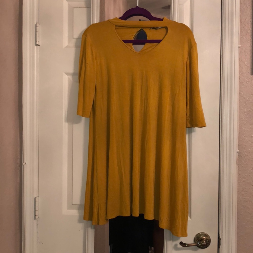 Mustard Dress